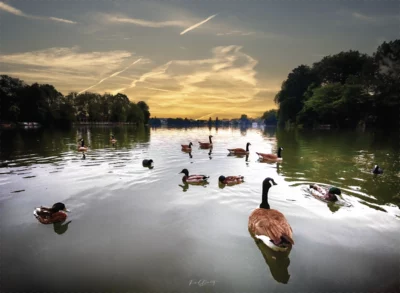 Enghien les bains - Le Lac