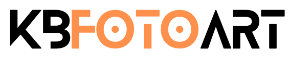 FOTO logo: bold orange wordmark on a black background